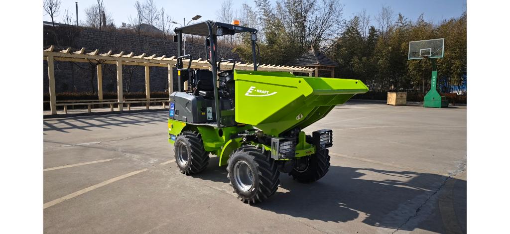 elektrische dumper kruiwagen wieldumper shovel kniklader, Ophalen, Dumper