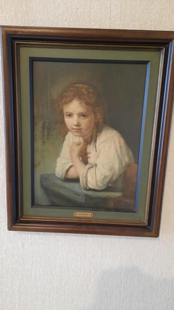 shilderij  Rembrandt, Enlèvement