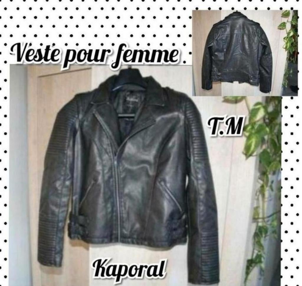 Veste courte pour femme-gris-Kaporal-T.M, Maat 38/40 (M), Kaporal, Ophalen of Verzenden, Grijs