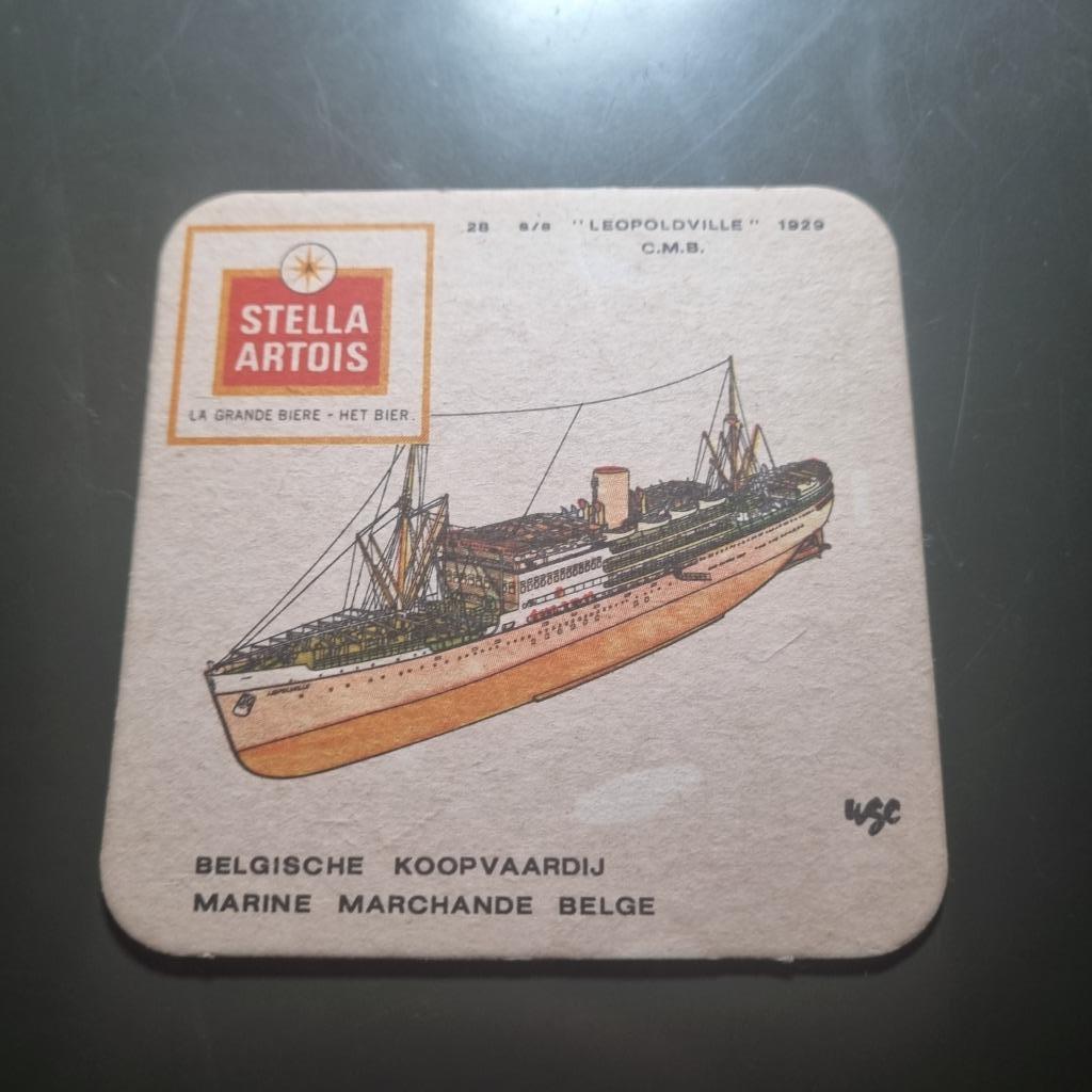 Sous Bock Stella Artois (modèle 30), Enlèvement ou Envoi, Utilisé, Sous-bock, Stella Artois