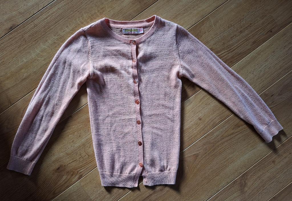 Someone zalmroze vest 128, Kinderen en Baby's, Kinderkleding | Maat 128, Gebruikt, Meisje, Trui of Vest, Ophalen of Verzenden