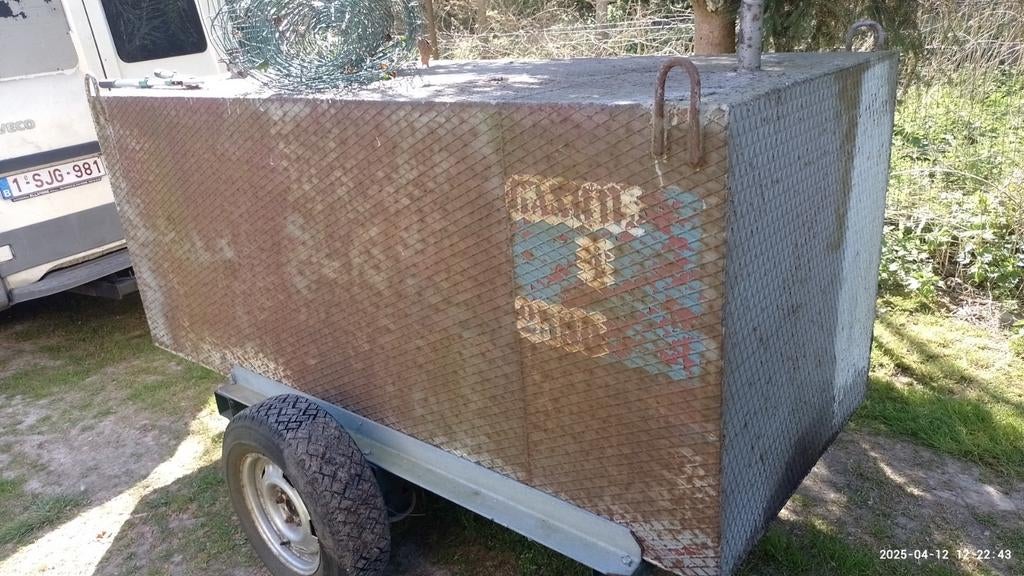 Citerne 2500L, Bricolage & Construction, Chauffage & Radiateurs, Enlèvement, Comme neuf