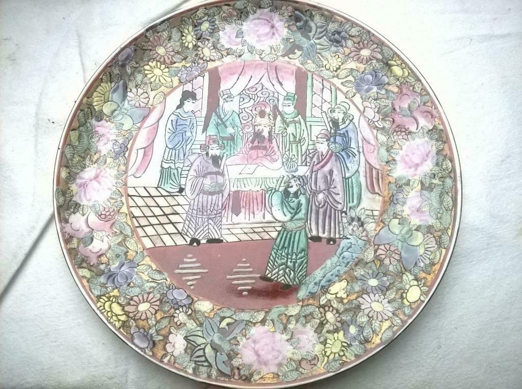 Vintage Chinese schotel, Enlèvement ou Envoi