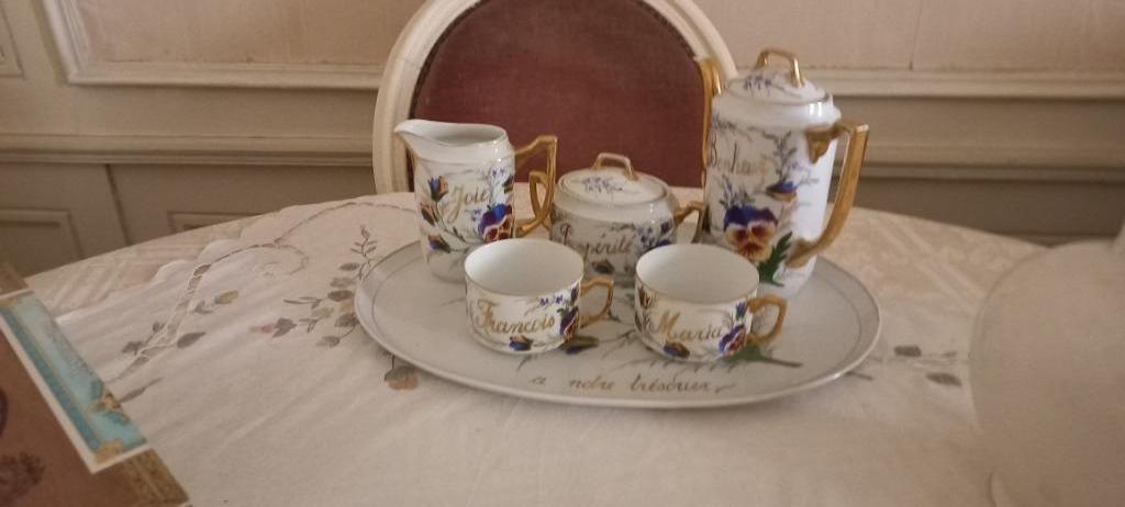 porseleinen koffieset, Ophalen, Porselein