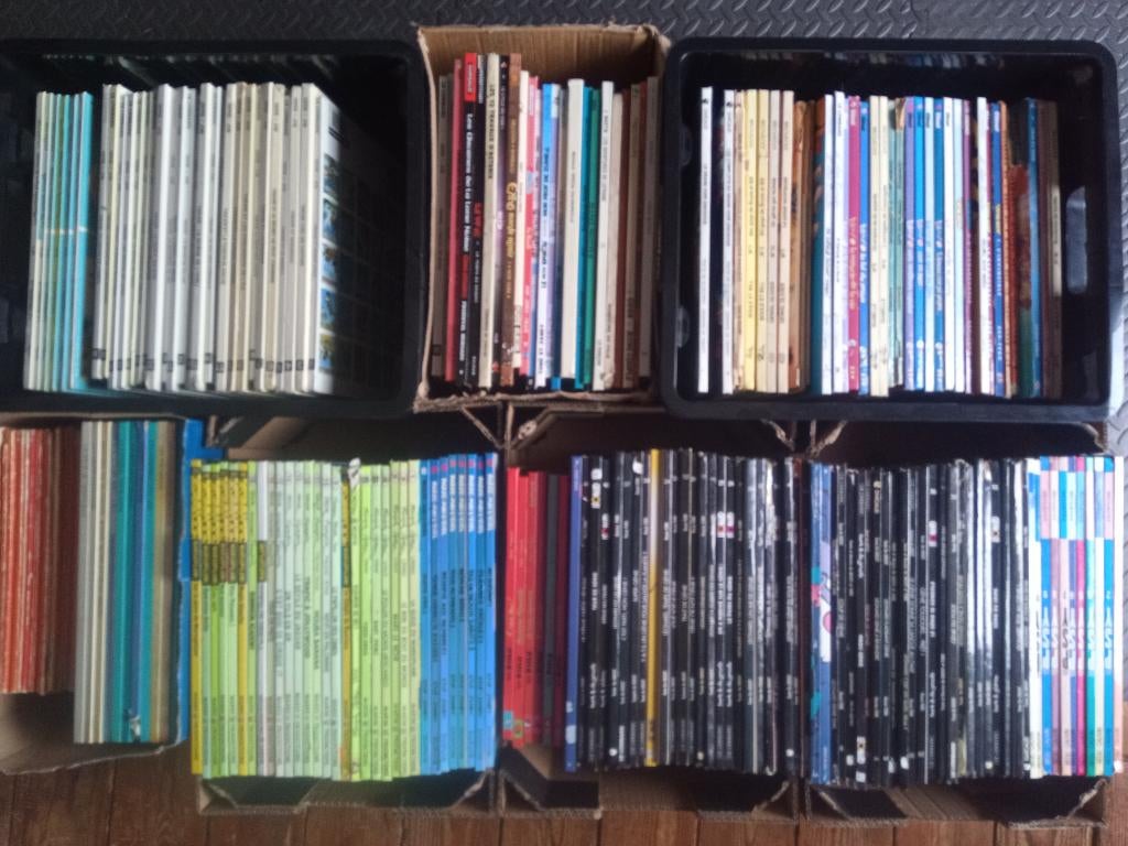 Lot de 127 bande dessines (plutot jeunesse), Plusieurs BD, Enlèvement, Utilisé