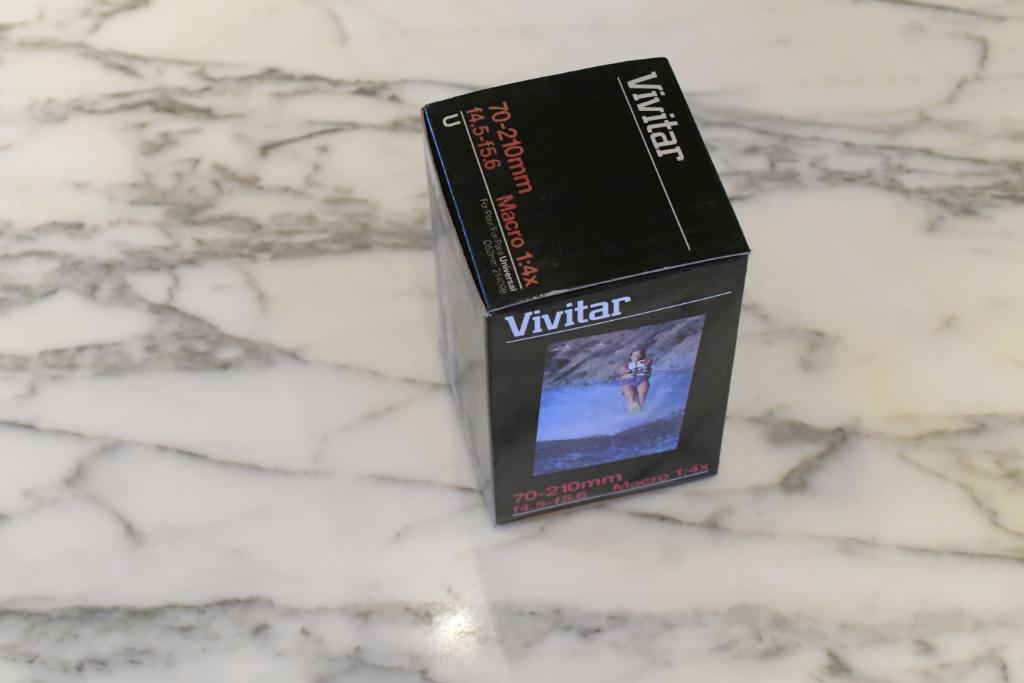 Vivitar 70-210 mm/f/4,5-5,6 M42, Enlèvement ou Envoi, 1980 à nos jours, Lentille ou Lentilles