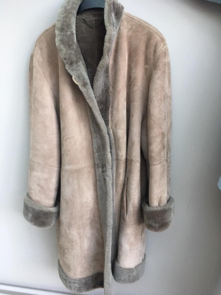 mouton retourné, Ophalen, Gedragen, Maat 42/44 (L), Bruin