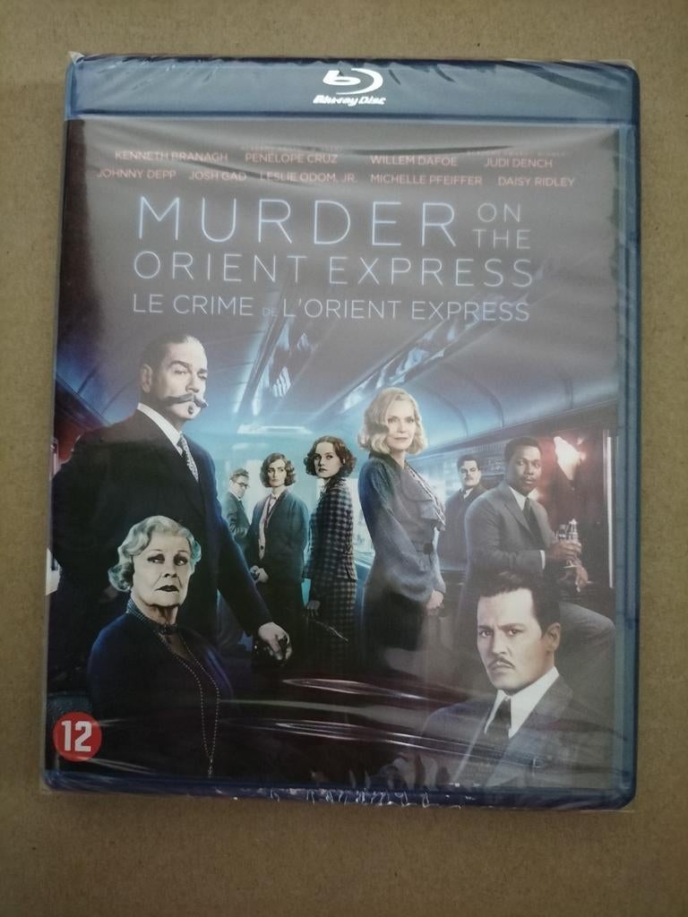 Blu Ray nieuw Murder on the Orient Express, Cd's en Dvd's, Ophalen of Verzenden, Nieuw in verpakking