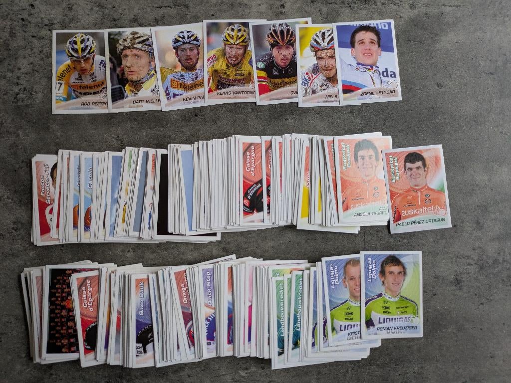 PANINI SPRINT 2010 WIELRENNERS 366X STICKERS, Ophalen of Verzenden, Nieuw