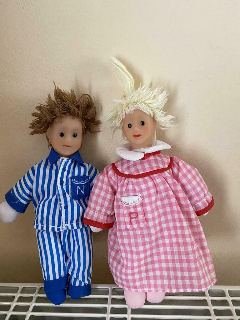 Ancienne poupée Nicolas et pimprenelle dors bien les petits, Comme neuf, Poupée