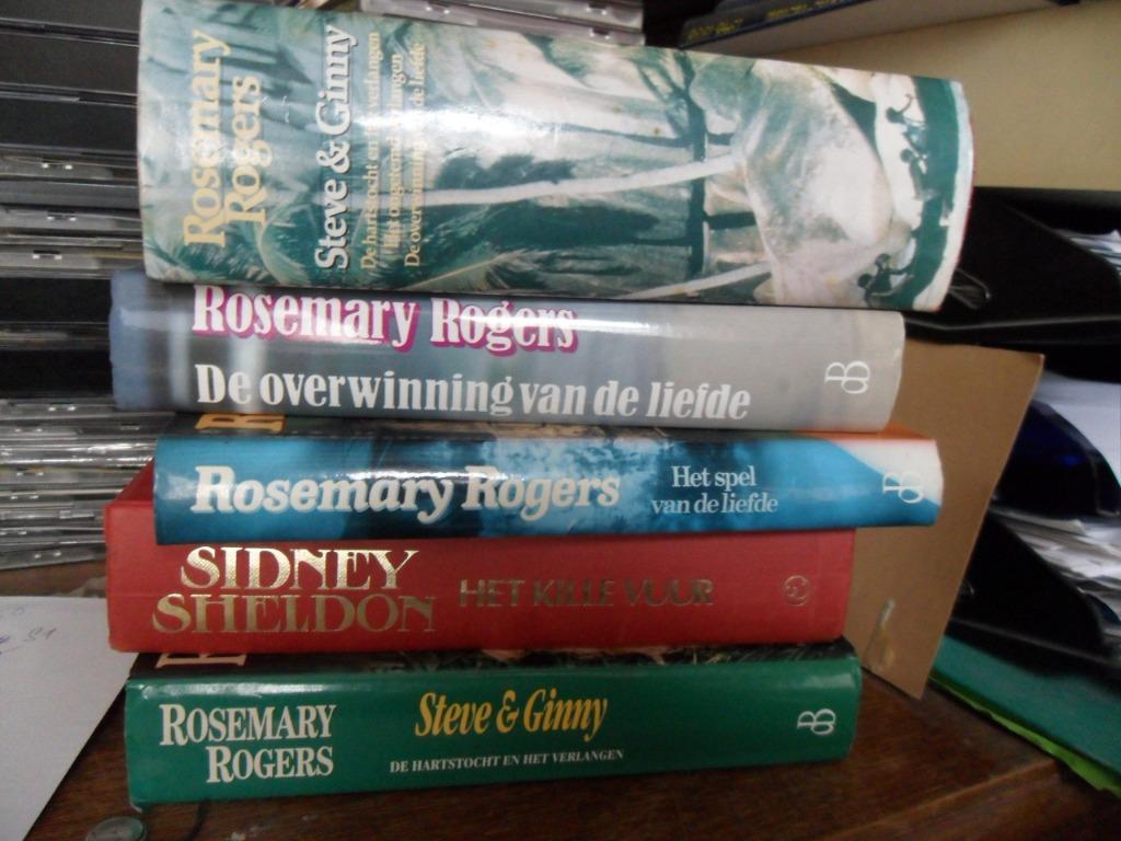 keuze uit 7 boeken Rosemary Rogers, Ophalen of Verzenden