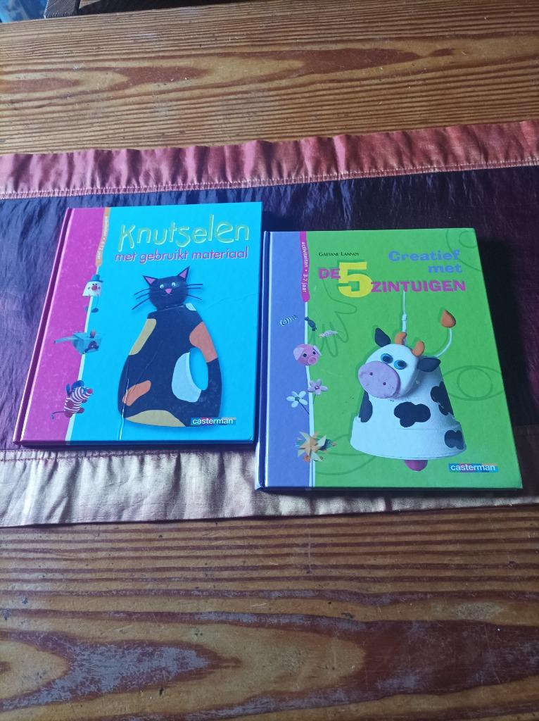 2 knutselboeken, Ophalen of Verzenden, Zo goed als nieuw, Casterman, Overige onderwerpen
