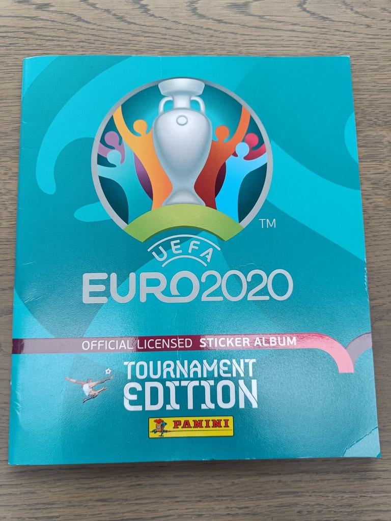 Panini - UEFA EURO 2020 - leeg album, Ophalen of Verzenden, Zo goed als nieuw