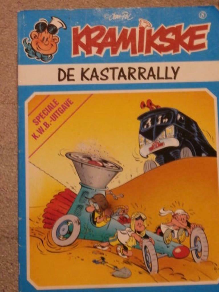 KRAMIKSKE DE KASTARRALLY N8, Gelezen, Jean-Pol, Eén stripboek, Ophalen of Verzenden