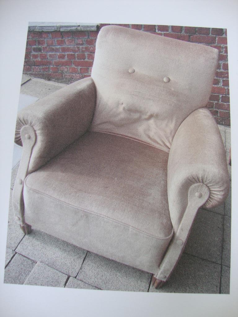 Clubfauteuil moet worden gerestaureerd, Ophalen, Gebruikt, 75 tot 100 cm, 75 tot 100 cm