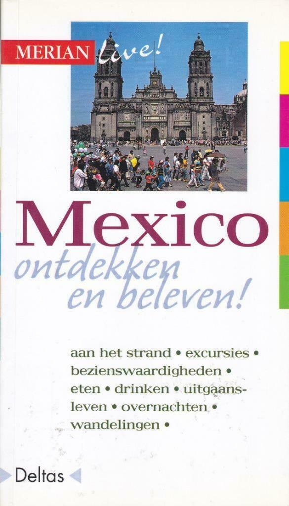 Mexico ontdekken en beleven - Merian Live - Deltas, Guide ou Livre de voyage, Autres marques, Enlèvement ou Envoi, Deltas