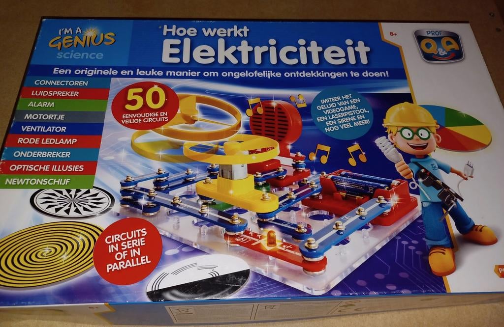 Hoe werkt elektriciteit- bouwdoos, Kinderen en Baby's, Speelgoed | Educatief en Creatief, Ophalen