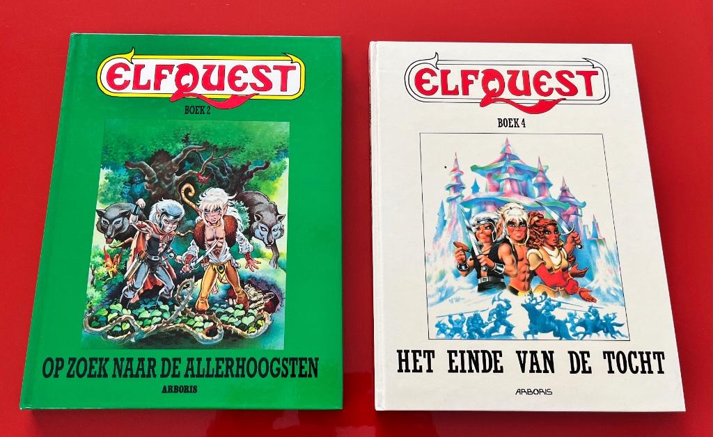 Elfquest - 2 HC bundelingen - Arboris - Pini - 1e druk, Boeken, Stripverhalen, WaRP, Ophalen of Verzenden, Zo goed als nieuw, Meerdere stripboeken