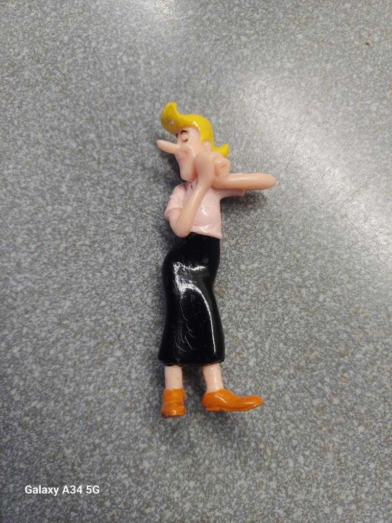 Poppetje 'Tante Sidonie', Verzamelen, Ophalen of Verzenden, Suske en Wiske, Gebruikt, Beeldje of Figuurtje