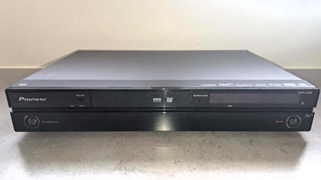 Pioneer - opneembare DVD-speler mét hard disc - DVR-LX60, Ophalen of Verzenden, Zo goed als nieuw, Dvd-recorder, Pioneer
