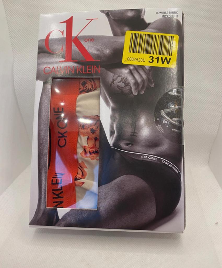 Calvin Klein Microfiber Trunk, Verzenden, Wit, Calvin Klein, Boxer