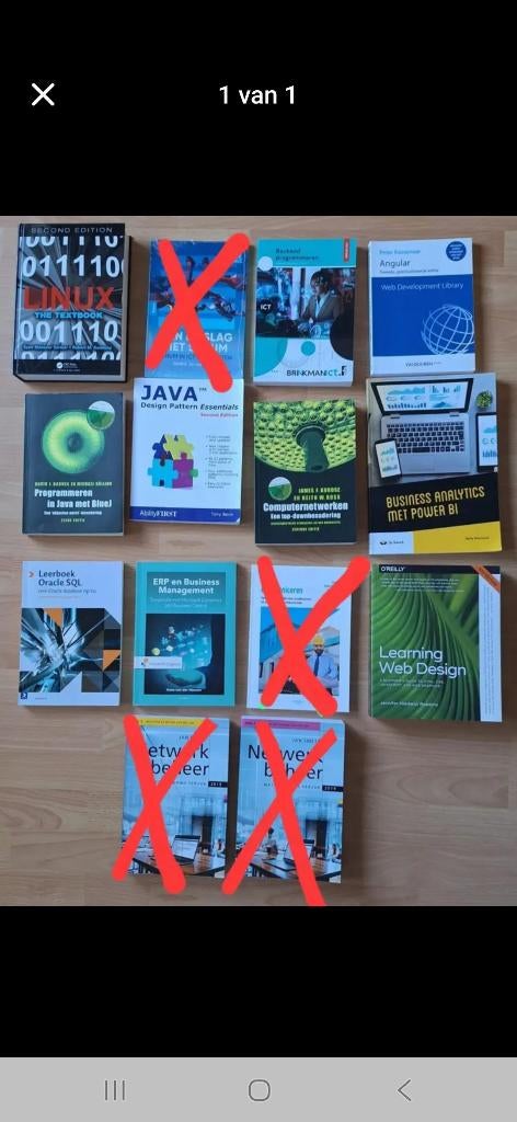 Informatica studieboeken, Ophalen of Verzenden, Zo goed als nieuw, Hogeschool