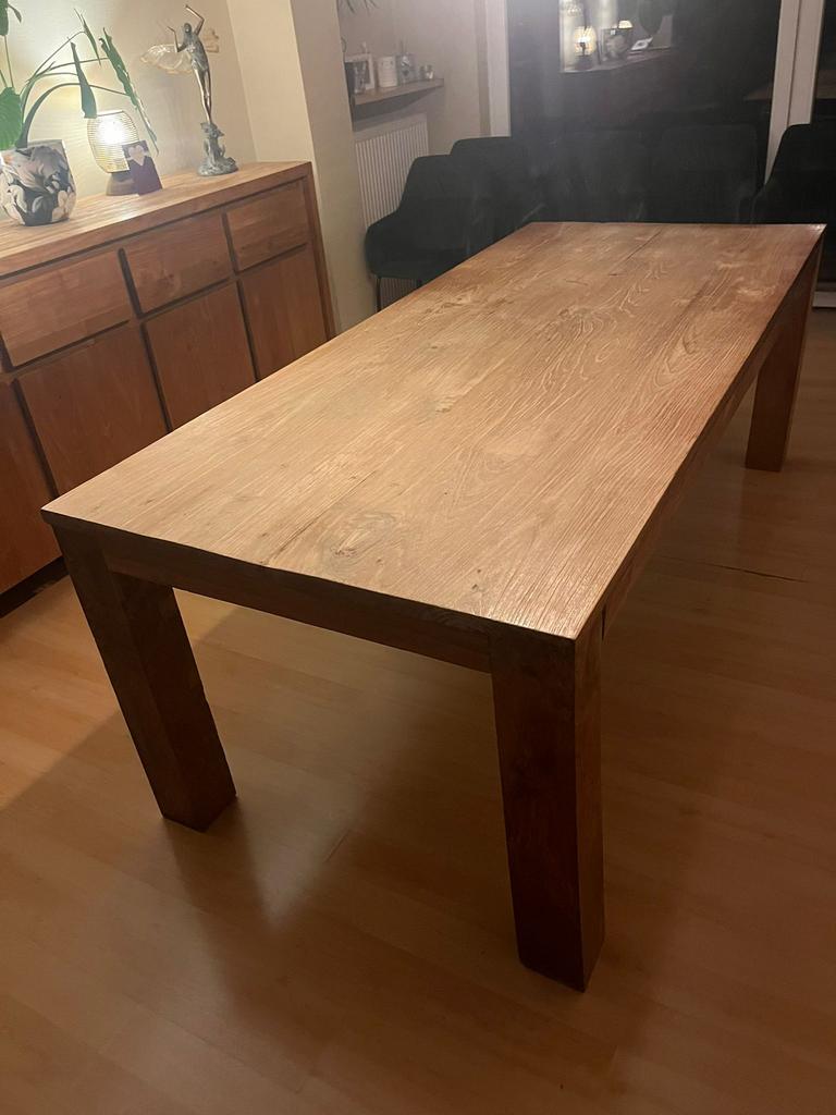 Teak tafel, Ophalen, Zo goed als nieuw