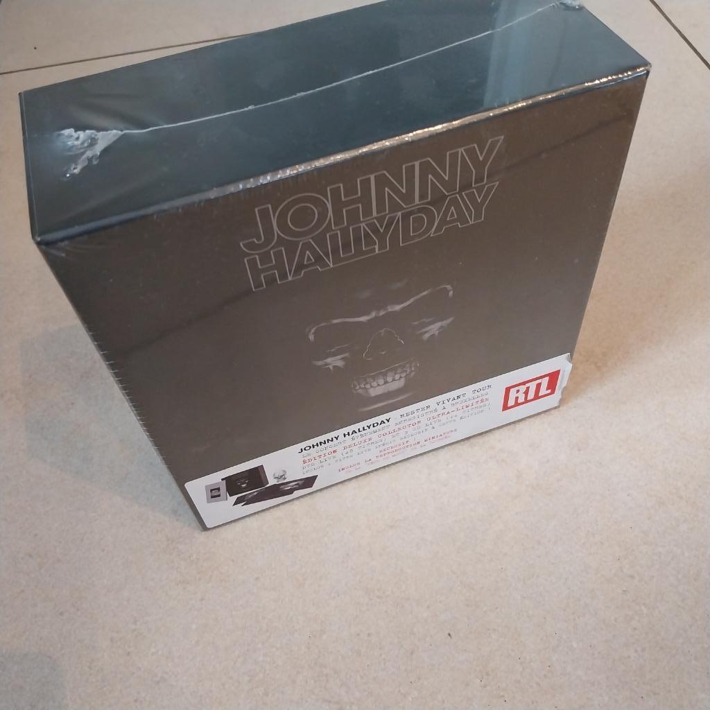 JOHNNY HALLYDAY - RESTER VIVANT TOUR - Edition DELUXE ultra, Enlèvement, Neuf, CD ou Disque