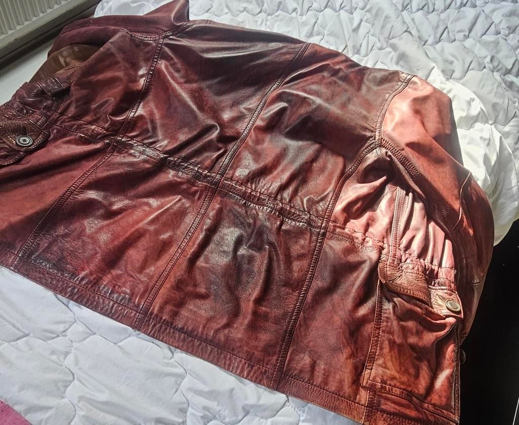 Veste en cuir de marque OAKWOOD, Enlèvement ou Envoi, Comme neuf