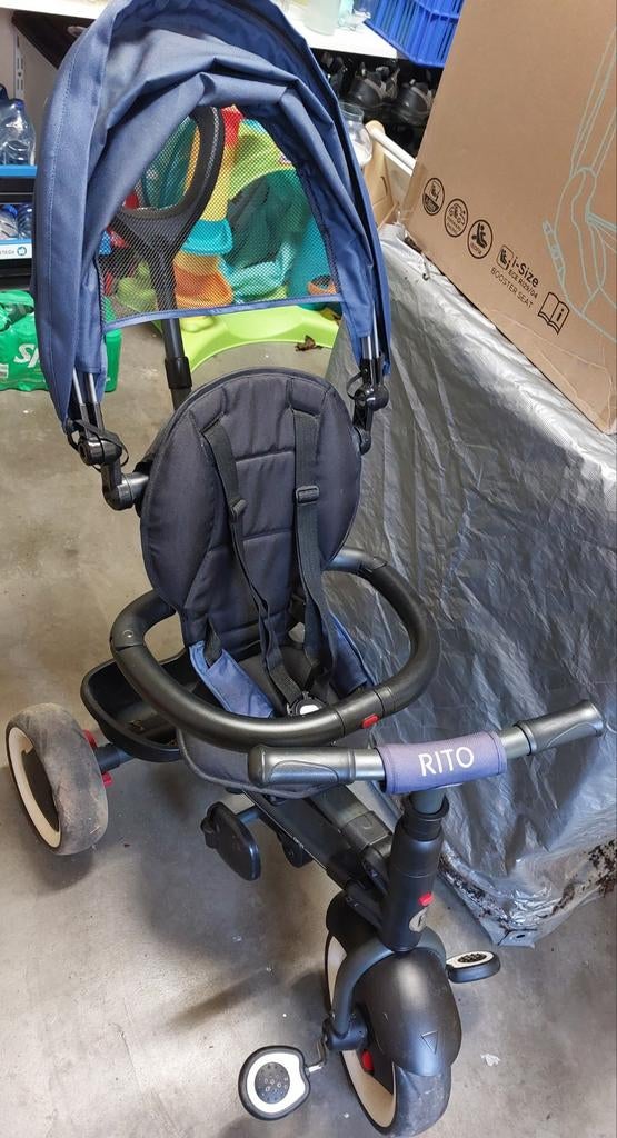 Qplay Rito Driewieler - Blauw, Ophalen, Gebruikt