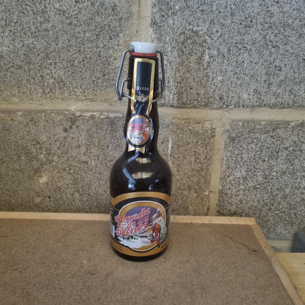 Bouteille de bière Blonde de Noël, Enlèvement, Utilisé, Bouteille(s), Autres marques