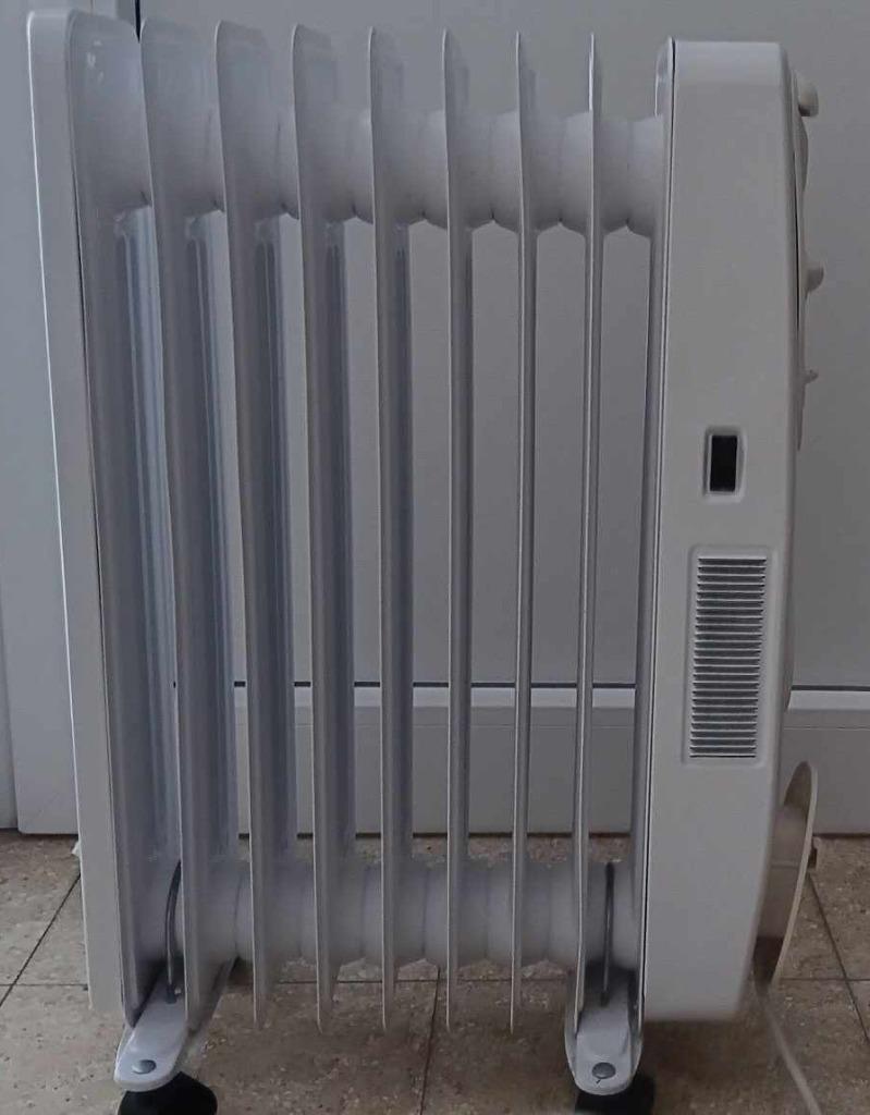 Elektrische olieradiator Silvercrest (8 elementen), Doe-het-zelf en Bouw, Verwarming en Radiatoren, Ophalen, Gebruikt