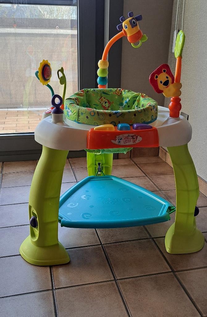 baby zit en springstoel, Kinderen en Baby's, Ophalen, Zo goed als nieuw
