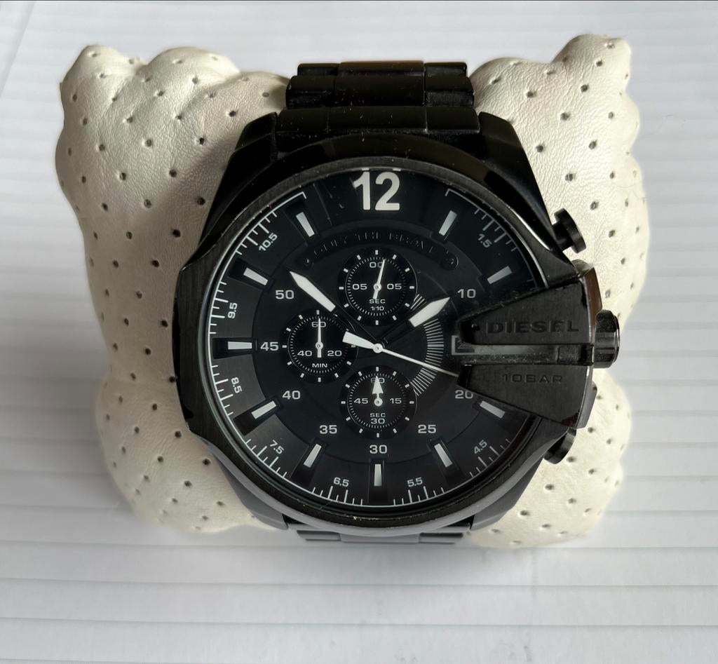 Diesel horloge zwart, Ophalen of Verzenden, Gebruikt