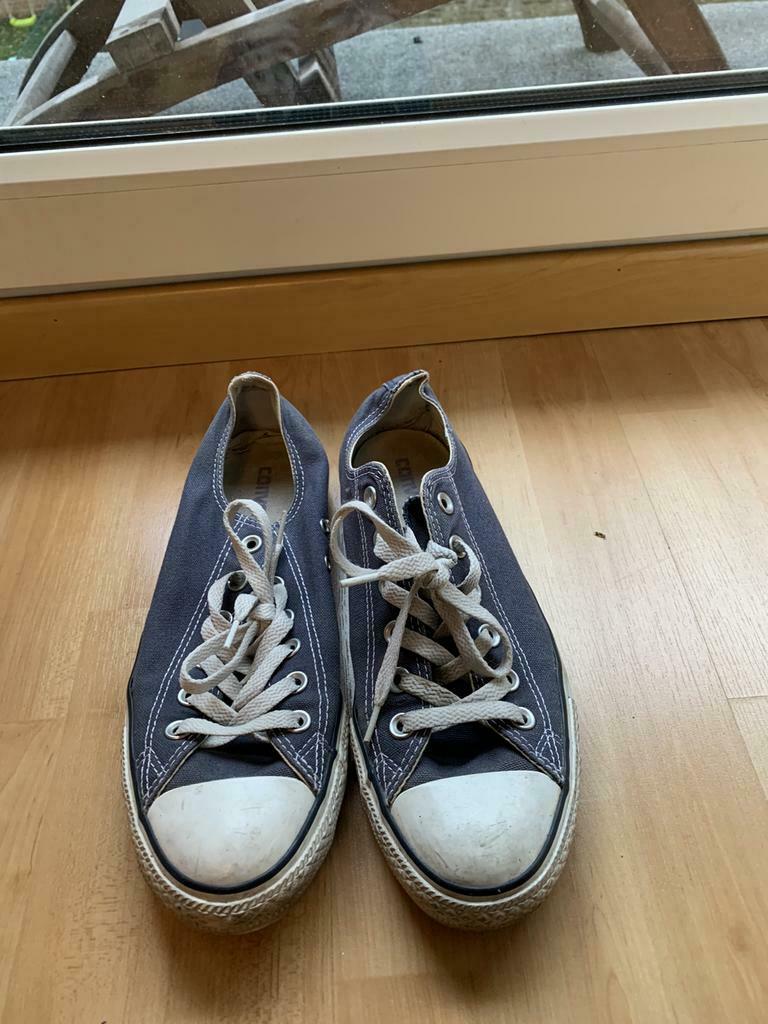 Converse bleu - 41, Vêtements | Hommes, Chaussures, Enlèvement ou Envoi, Converse, Porté, Bleu