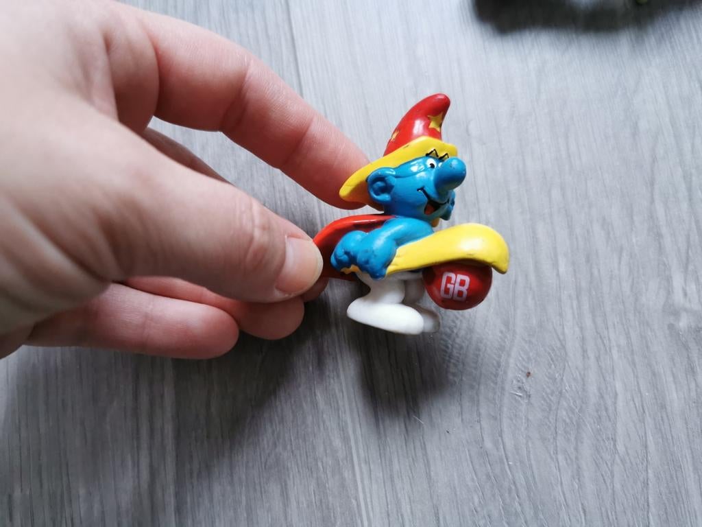 Smurf GB 1990, Ophalen of Verzenden, Zo goed als nieuw, Poppetje, Figuurtje of Knuffel