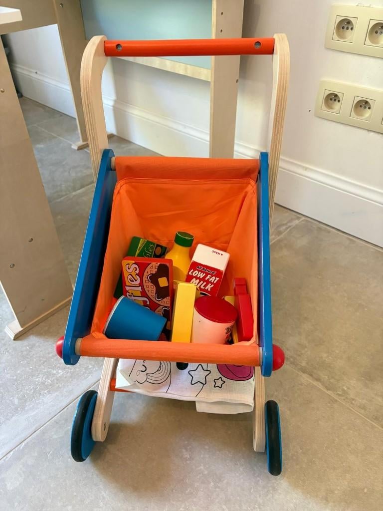 Winkelkar, Kinderen en Baby's, Ophalen, Zo goed als nieuw, Rij- of Hobbelspeelgoed
