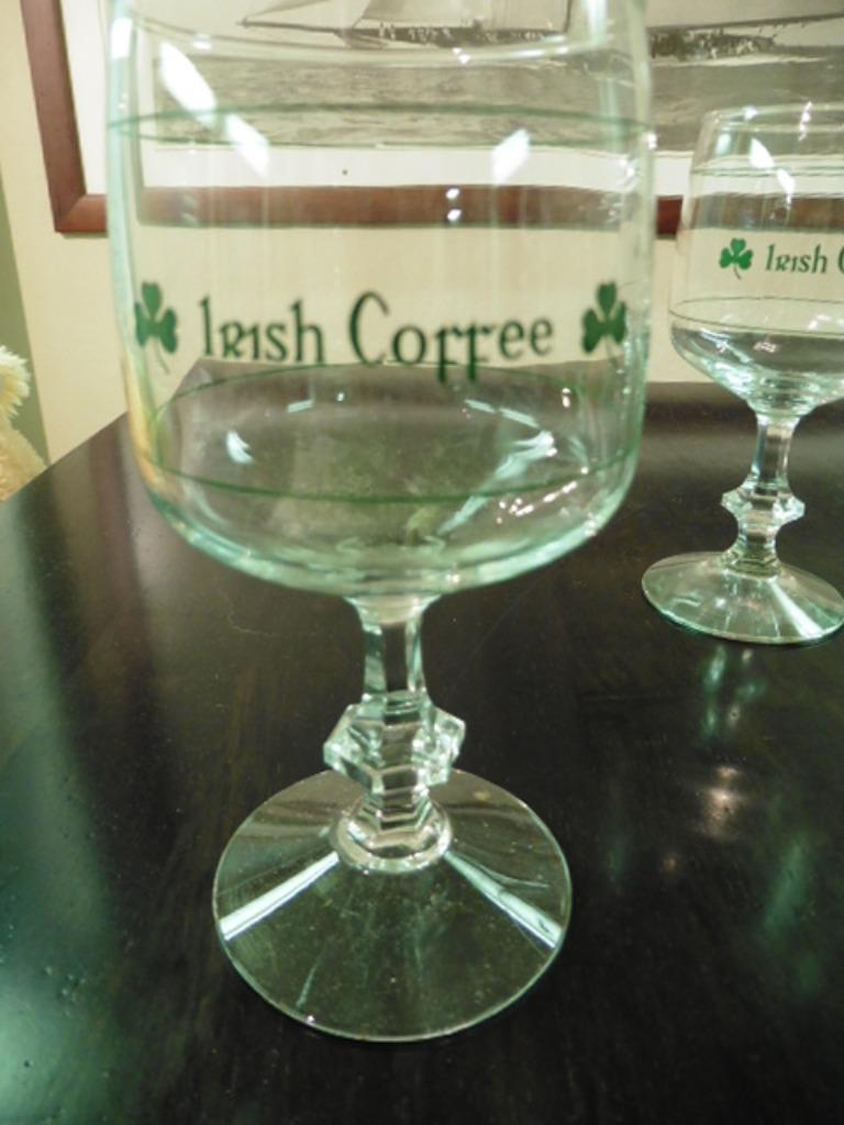 Irish Coffee glazen, Ophalen of Verzenden, Zo goed als nieuw, Overige typen