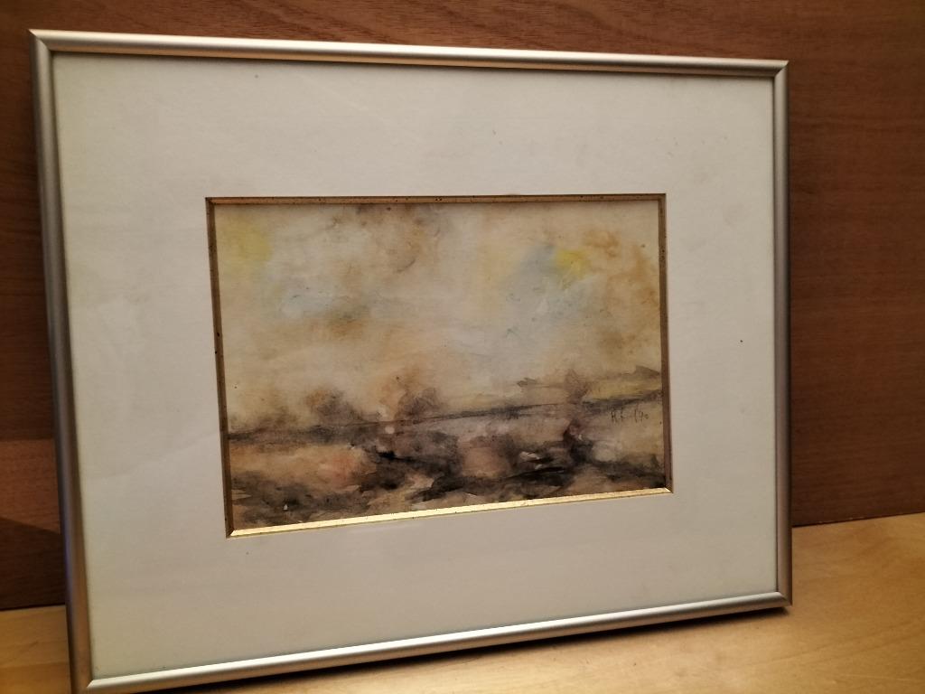 Aquarel Magda KINT (1936), Ophalen