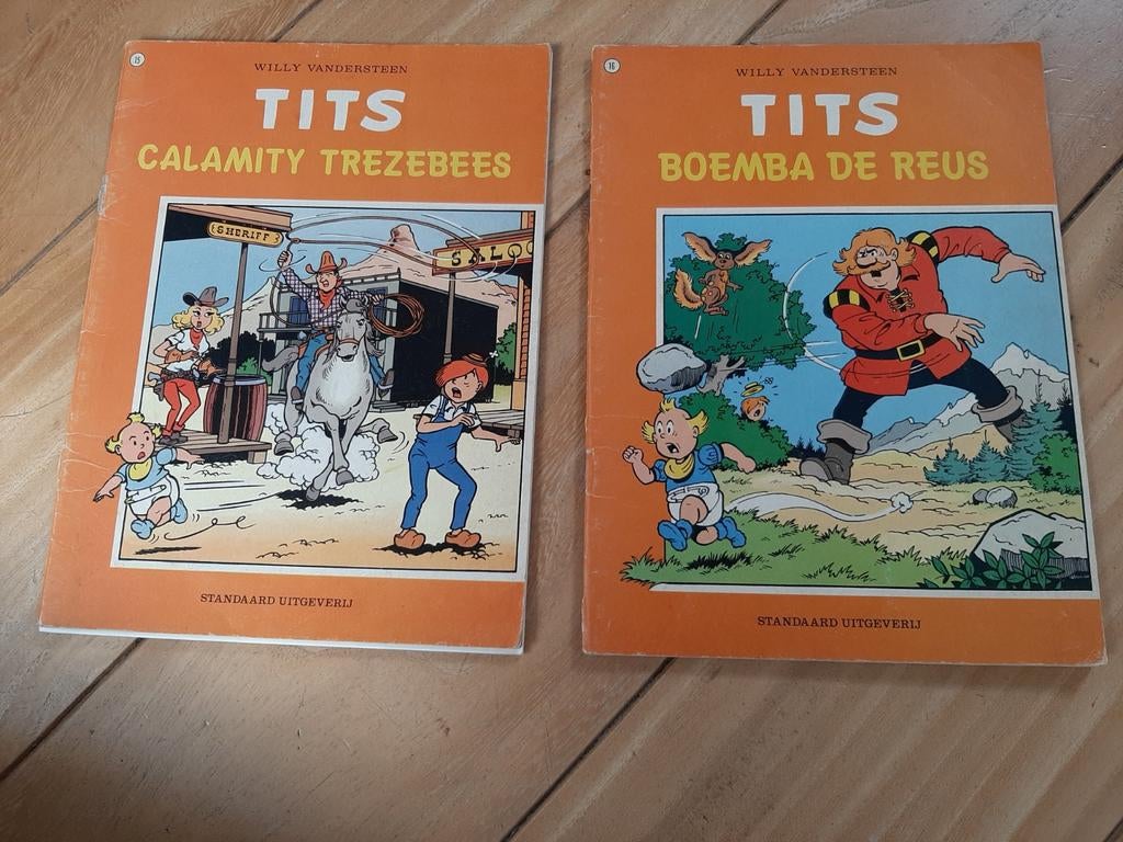 Strips Tits, Boeken, Ophalen, Gelezen, Willy Vandersteen