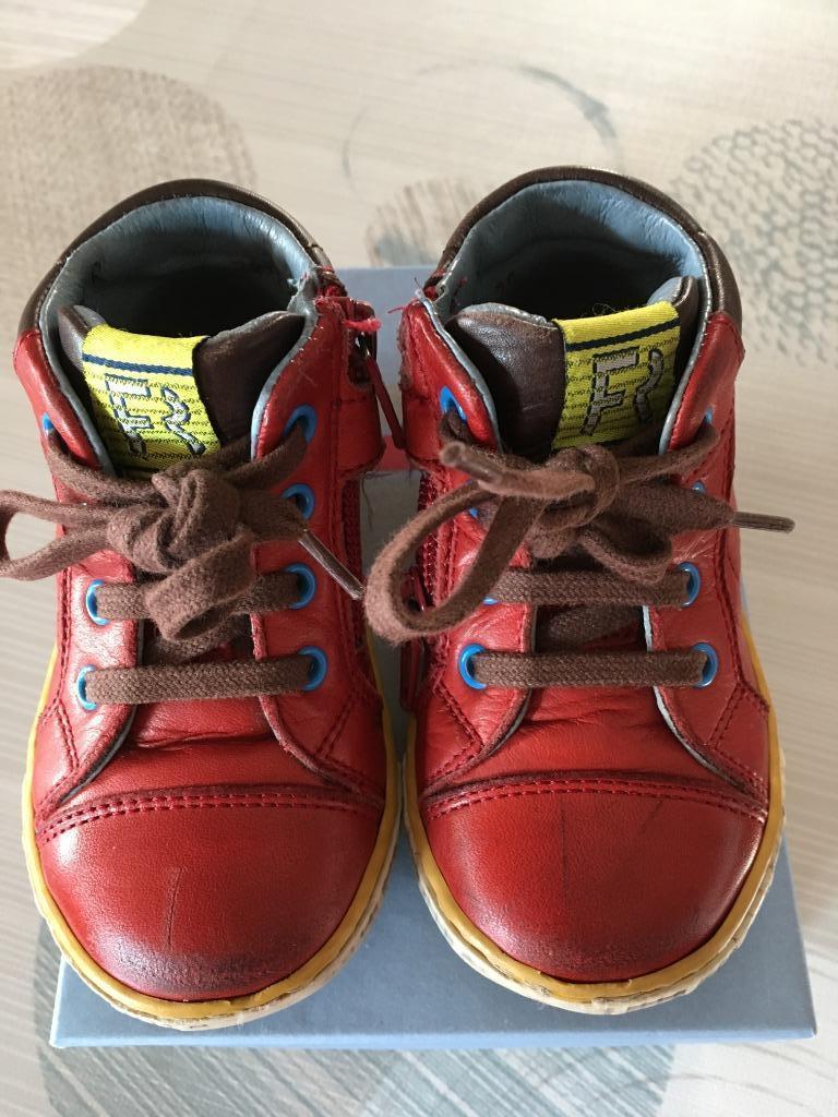 Leren schoenen FR by Romagnoli maat 20, Ophalen, Gebruikt, Jongen of Meisje, Schoenen