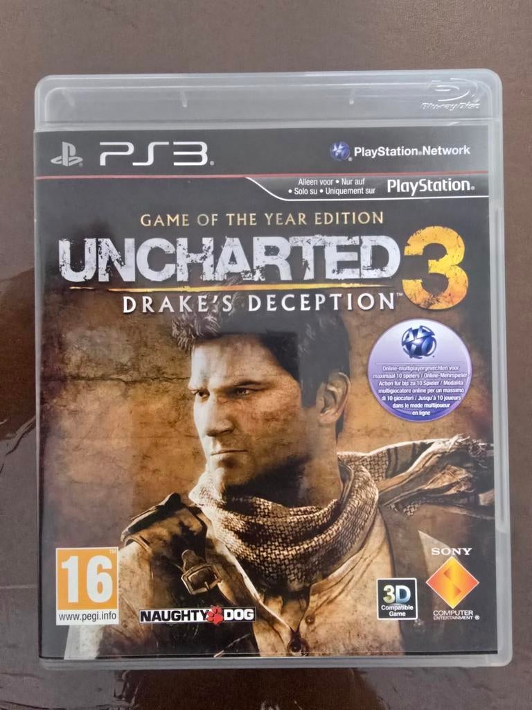 Uncharted 3: Drake's Deception ps3, Games en Spelcomputers, Ophalen, Zo goed als nieuw