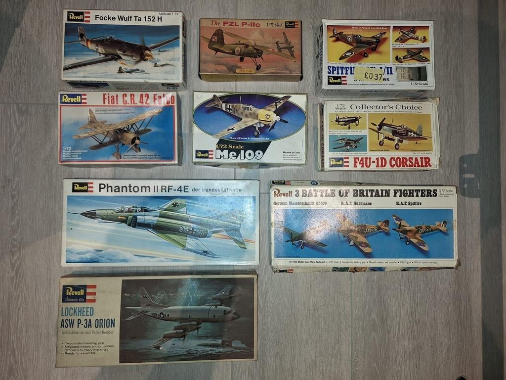 Revell kits 1:72, Enlèvement, Revell