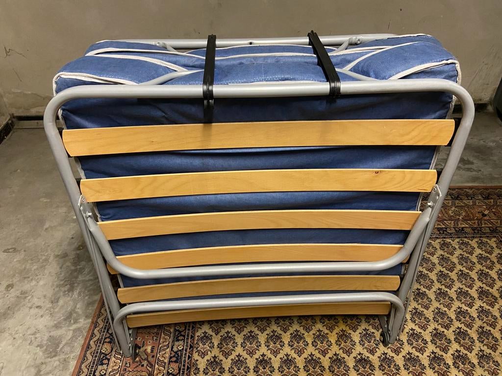 Opklapbed 90 x 200, Ophalen, Gebruikt, 90 cm, Eenpersoons