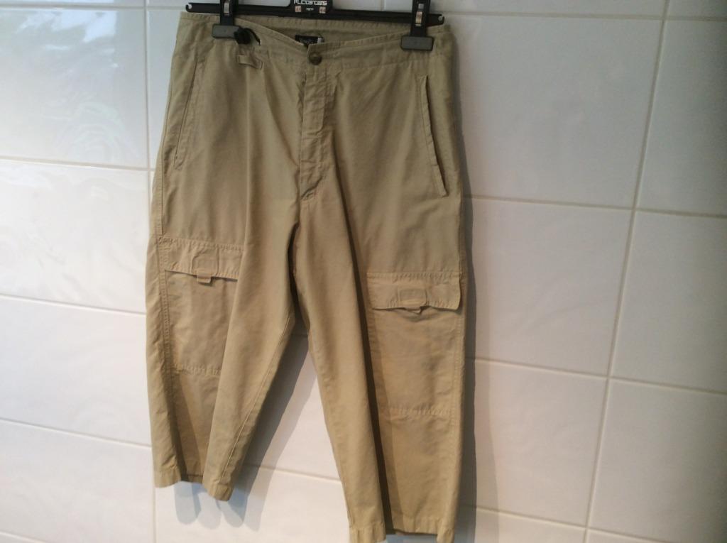 Pantalon (la vague) 3/4 pour dames, Trois-quarts, Xaris, Enlèvement ou Envoi, Beige