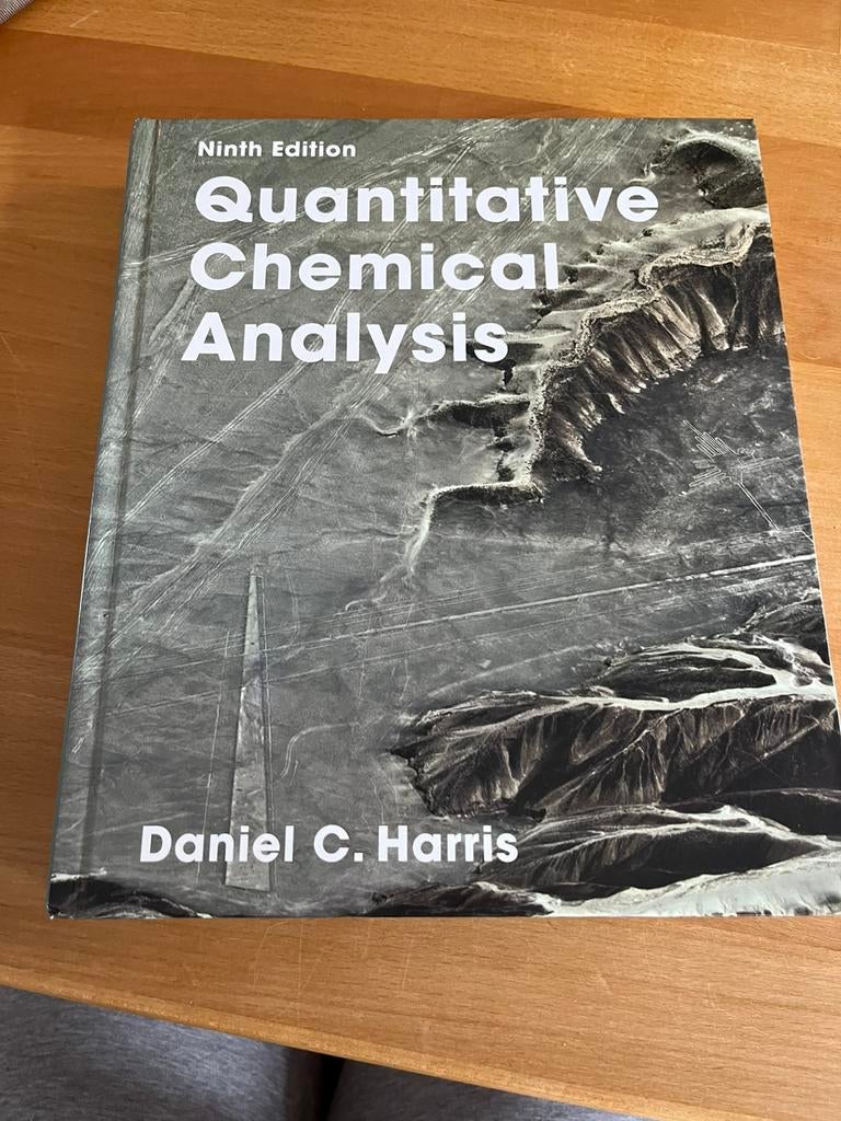Quantitative chemical analysis, Boeken, Ophalen of Verzenden, Zo goed als nieuw