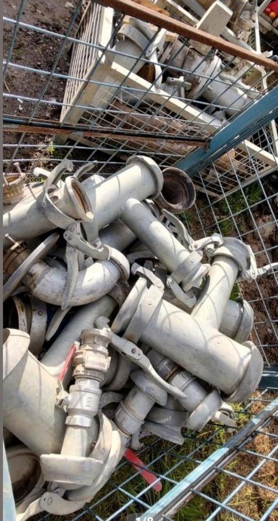 Connecteur : eau, irrigation, galvaniseur, coude, robinet, p, Bricolage & Construction, Tuyaux & Évacuations, Utilisé, Coudes