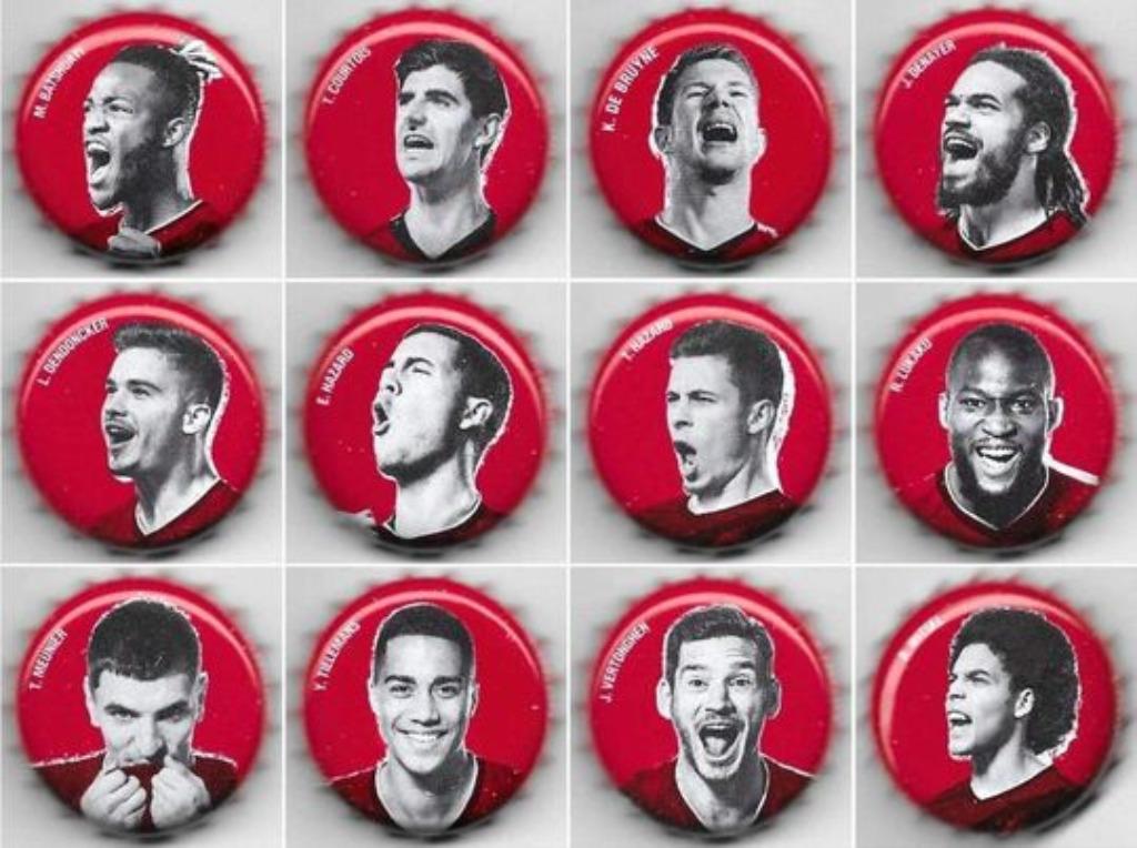 Jupiler set Red Inside caps compleet set kroontjes, Verzamelen, Ophalen of Verzenden, Jupiler