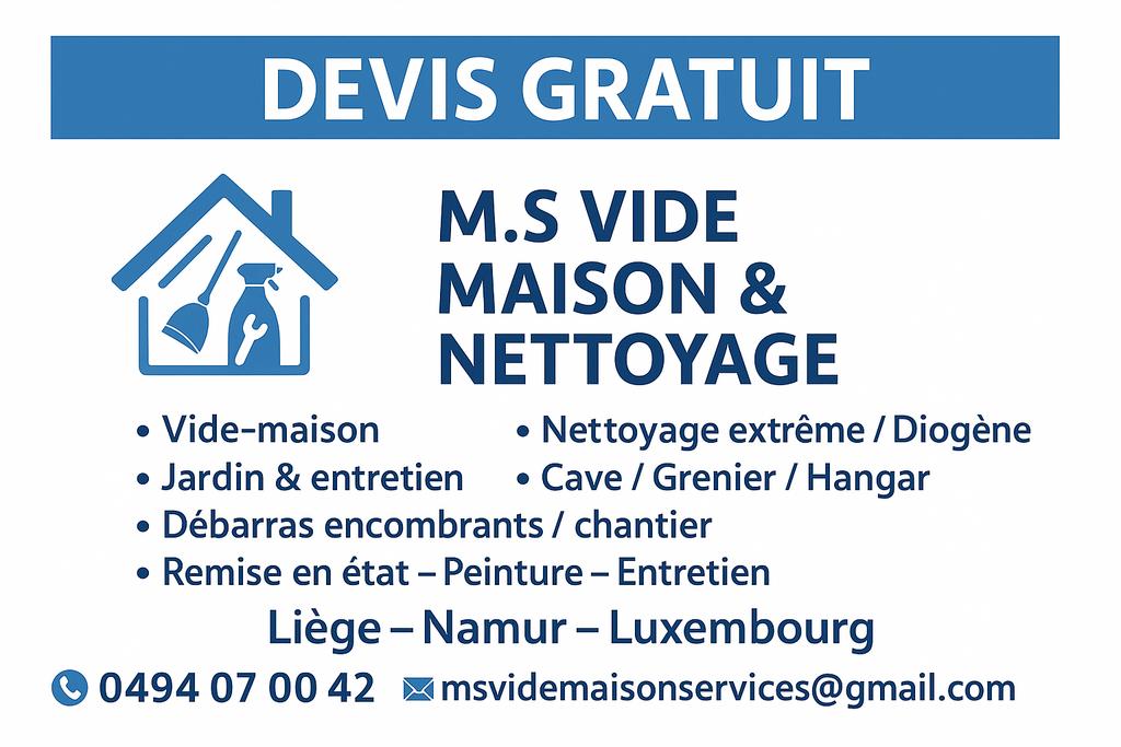 Vide maison cave atelier garage …., Diensten en Vakmensen, Overige Diensten