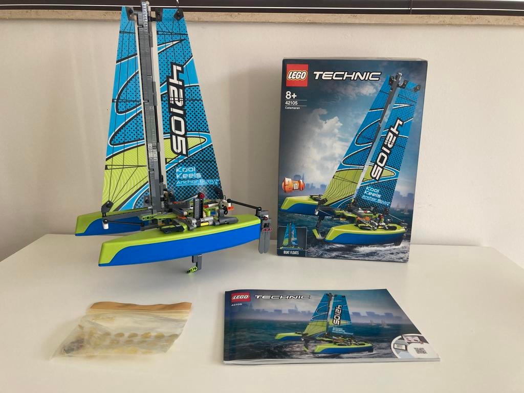 Lego Technic Catamaran 42105, Ophalen of Verzenden, Gebruikt, Lego